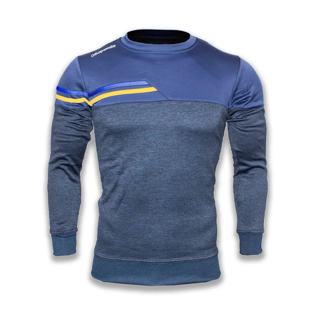 Fortis Crew Neck - Navy / Royal / Amber - Image 3