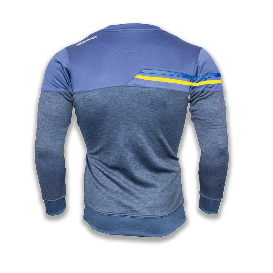 Fortis Crew Neck - Navy / Royal / Amber - Image 4