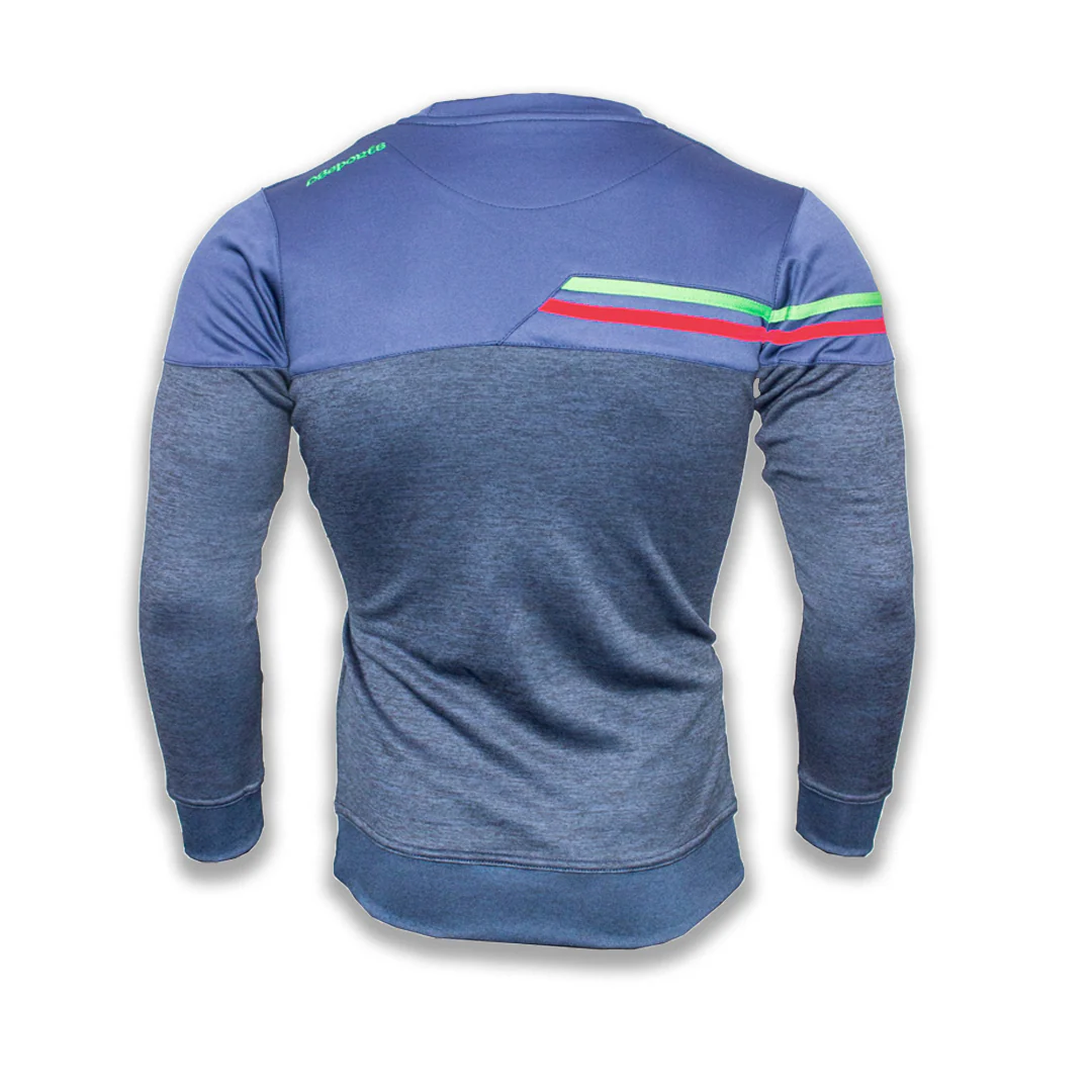 Fortis Crew Neck - Navy / Green / Red - Image 4